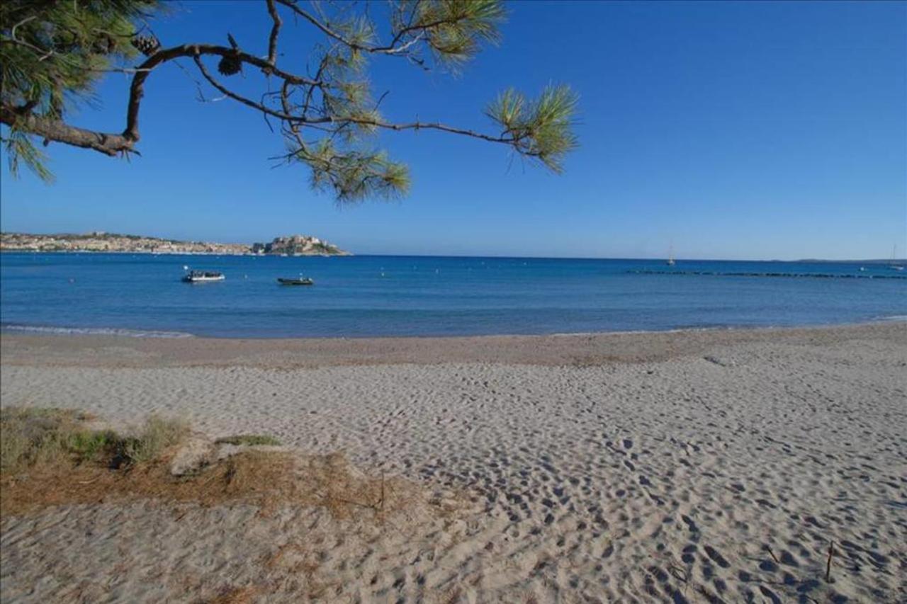 Mare Appart Avec Jardin Et Bbq Vue Mer Et Montagne Plage Et Port A 2 Pas Calvi  Eksteriør billede